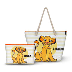 Disney Lion King Sunset-Soleil Toiletry Bag, White