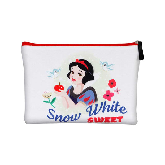 Disney Biancaneve Sweet-Borsa da Toilette Pochette Soleil, Bianco