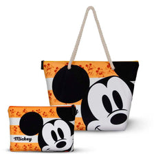 Disney Mickey Mouse Orange-Soleil Beach Toiletry Bag, Orange