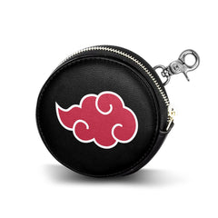 Naruto Clouds-Cookie Coin Purse, Black