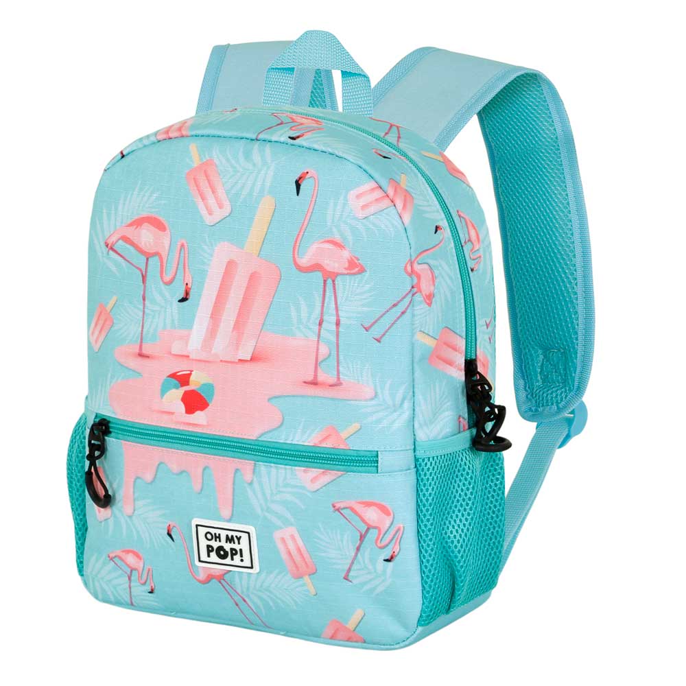 Oh My Pop Ice Flamingo-Sweet Backpack, Turquoise