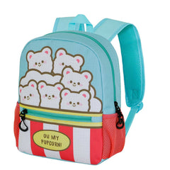 Oh My Pop Popcorn-Sweet Backpack, Blue