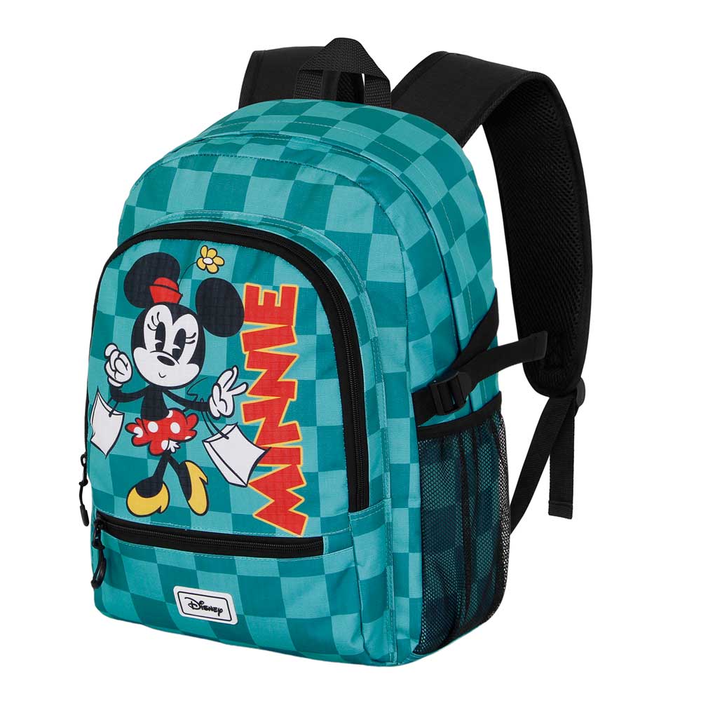 Disney Minnie Mouse Indigo-Mochila Fight FAN 2.2, Turquesa