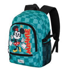 Disney Minnie Mouse Indigo-Mochila Fight FAN 2.2, Turquesa