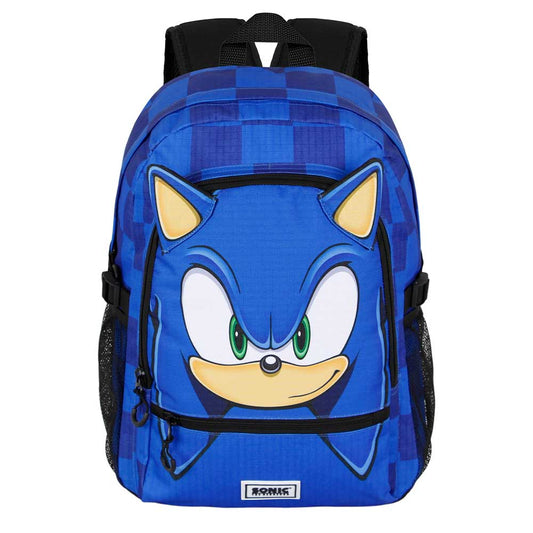 Sonic The Hedgehog - SEGA Sight-FAN Fight Backpack 2.2, Blue
