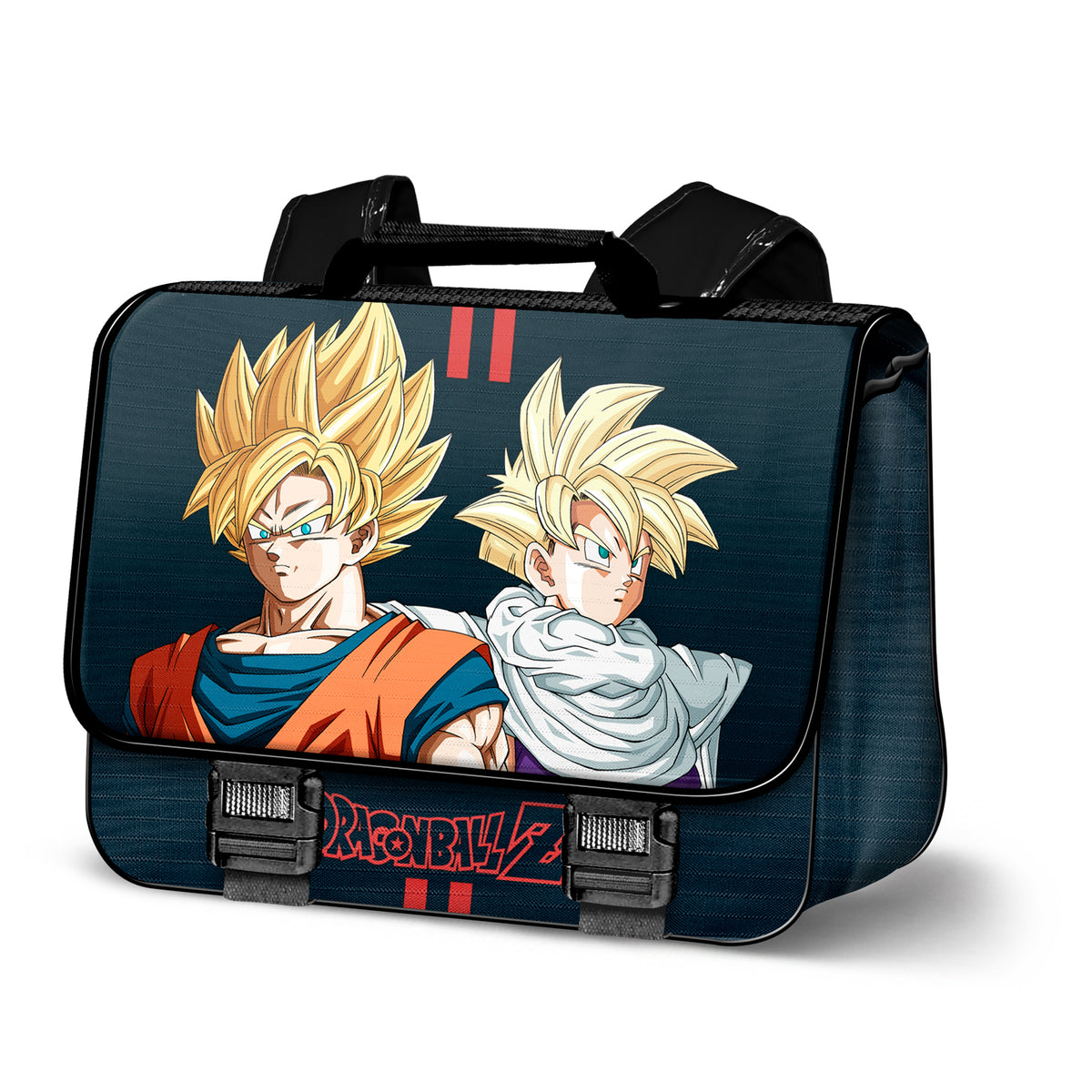 Dragon Ball (Bola de Dragón) Unity-Mochila Cartable 2.0, Azul Oscuro