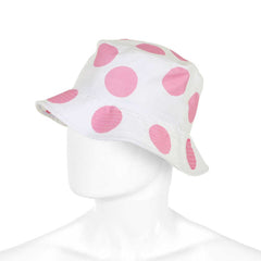 Karactermania Dots-Gorro Infantil Bucket, Rosa