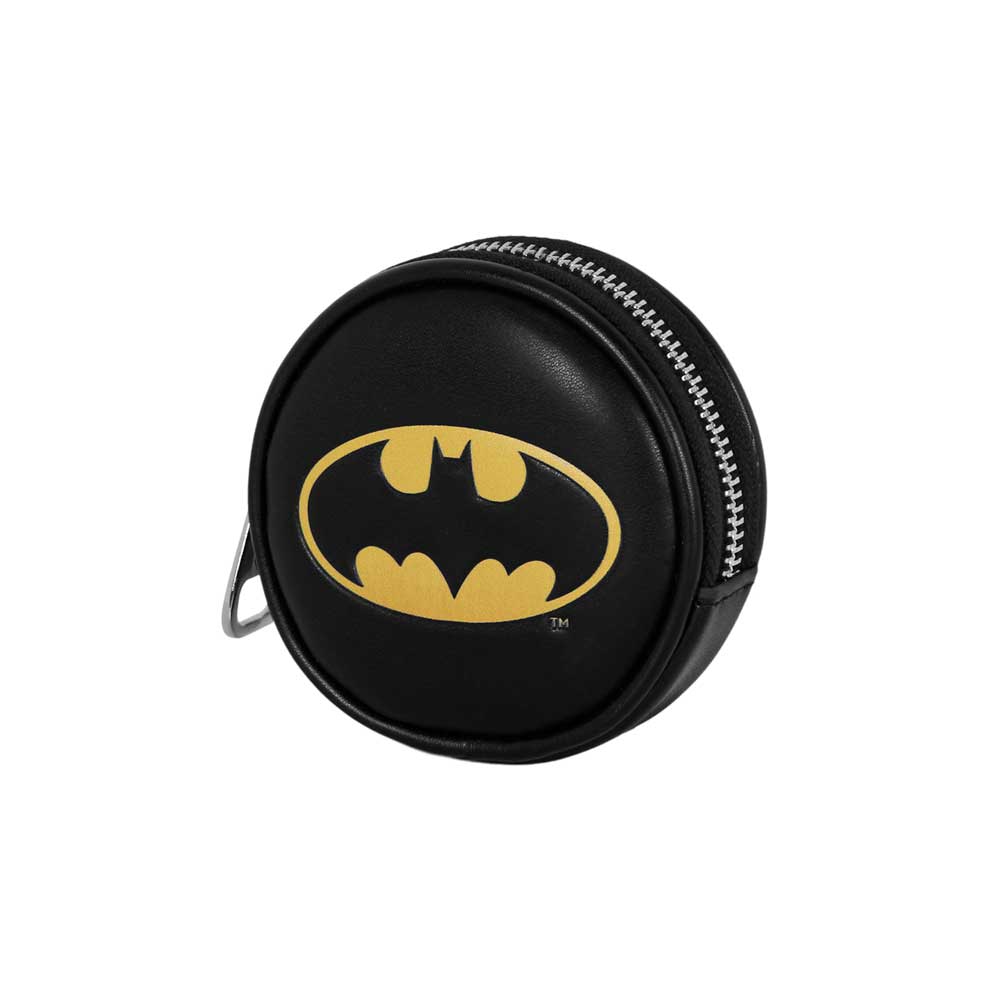 DC Comics Batman Batsignal-Monedero Cookie, Negro