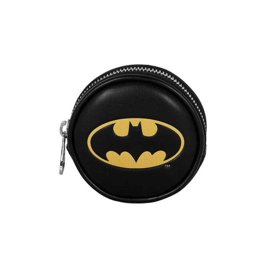 DC Comics Batman Batsignal-Cookie Coin Purse, Black