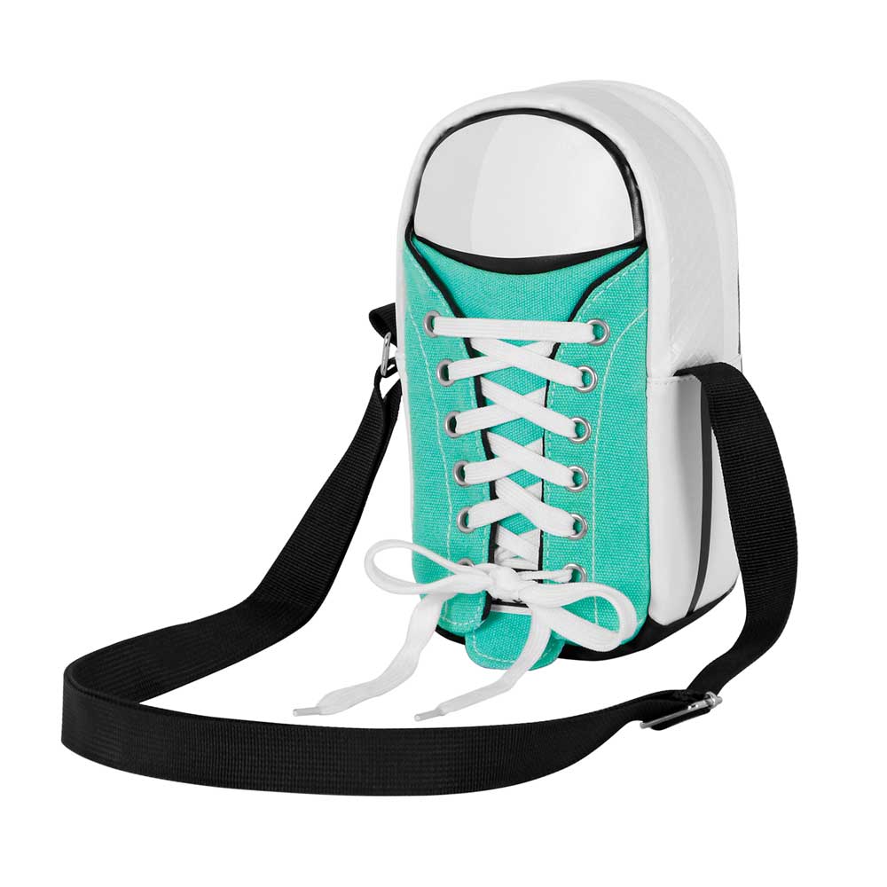 Oh My Pop Mint-Sneakers Bag, Turquoise