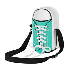Oh My Pop Mint-Sneakers Bag, Turquoise