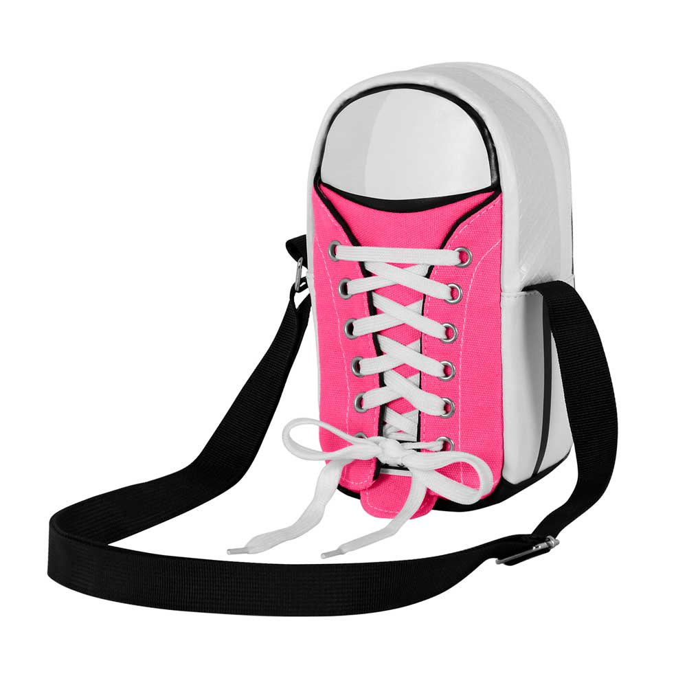 Oh My Pop Fuchsia-Sneakers Bag, Fuchsia