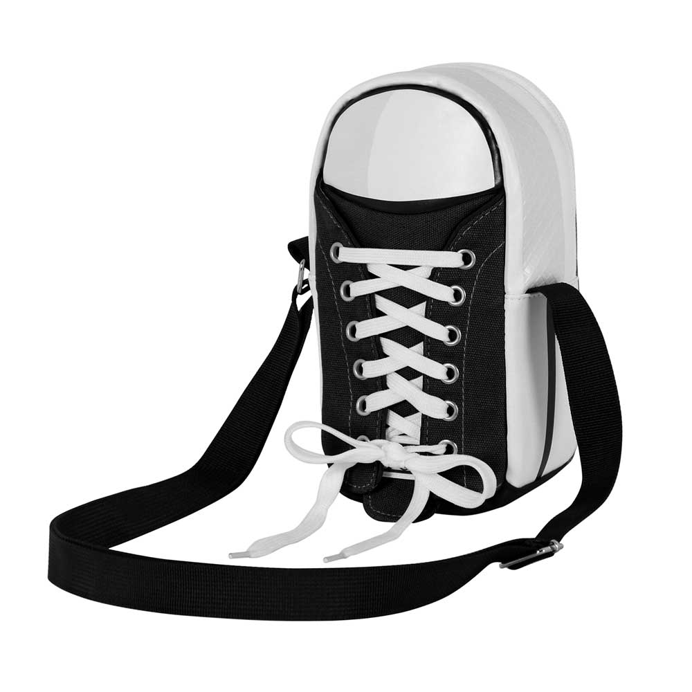 Oh My Pop Black-Sneakers Bag, Black
