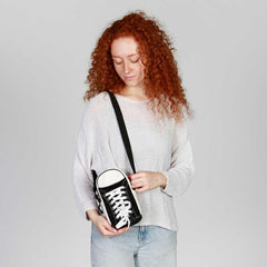 Oh My Pop Black-Sneakers Bag, Black