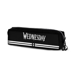 Wednesday Cute-FAN Square Pencil Case 2.2, Grey
