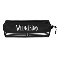 Wednesday Cute-FAN Square Pencil Case 2.2, Grey