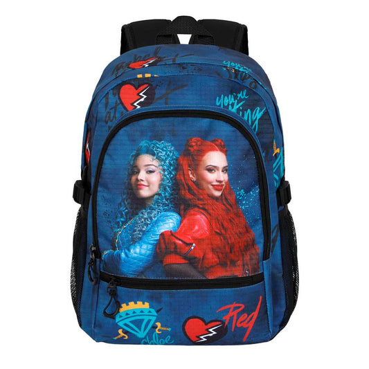 Disney The Descendants Wickedly-Fight FAN 2.2 Backpack, Multicolor