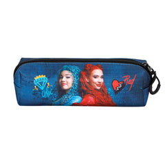 Disney Los Descendientes Wickedly-Estuche Portatodo Cuadrado FAN 2.2, Multicolor