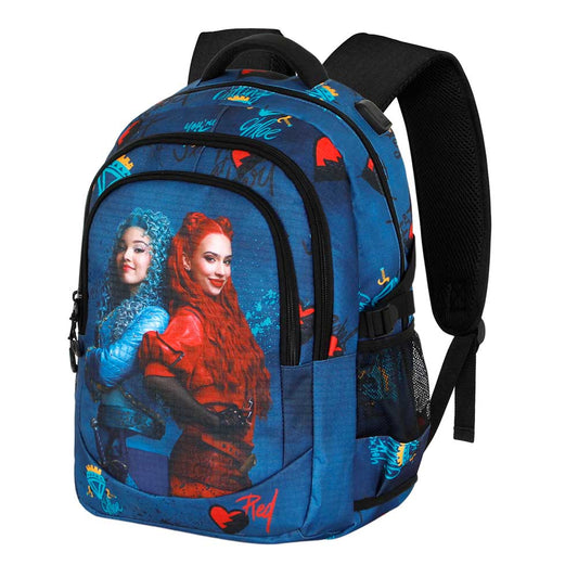 Disney The Descendants Wickedly-Wickedly Running PLUS Backpack, Multicolor