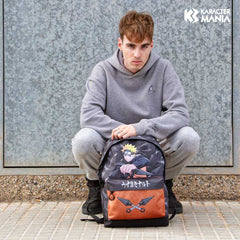 Naruto Weapons-Mochila HS FAN 2.2, Negro