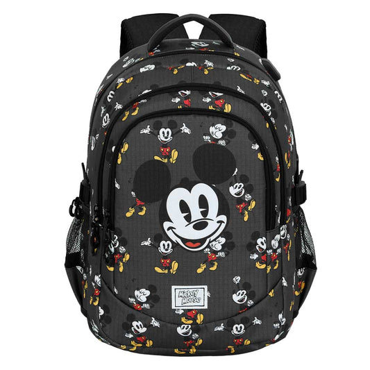 Disney Mickey Mouse Looks-Mochila Running PLUS, Negro