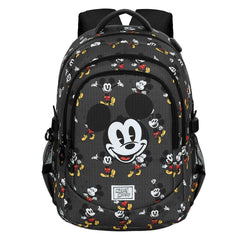 Disney Mickey Mouse Looks-Mochila Running PLUS, Negro