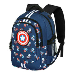 Marvel Captain America -PLUS Running Backpack, Blue