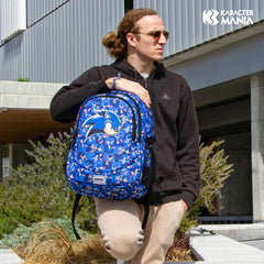 Sonic The Hedgehog - SEGA Action-Mochila Running PLUS, Azul