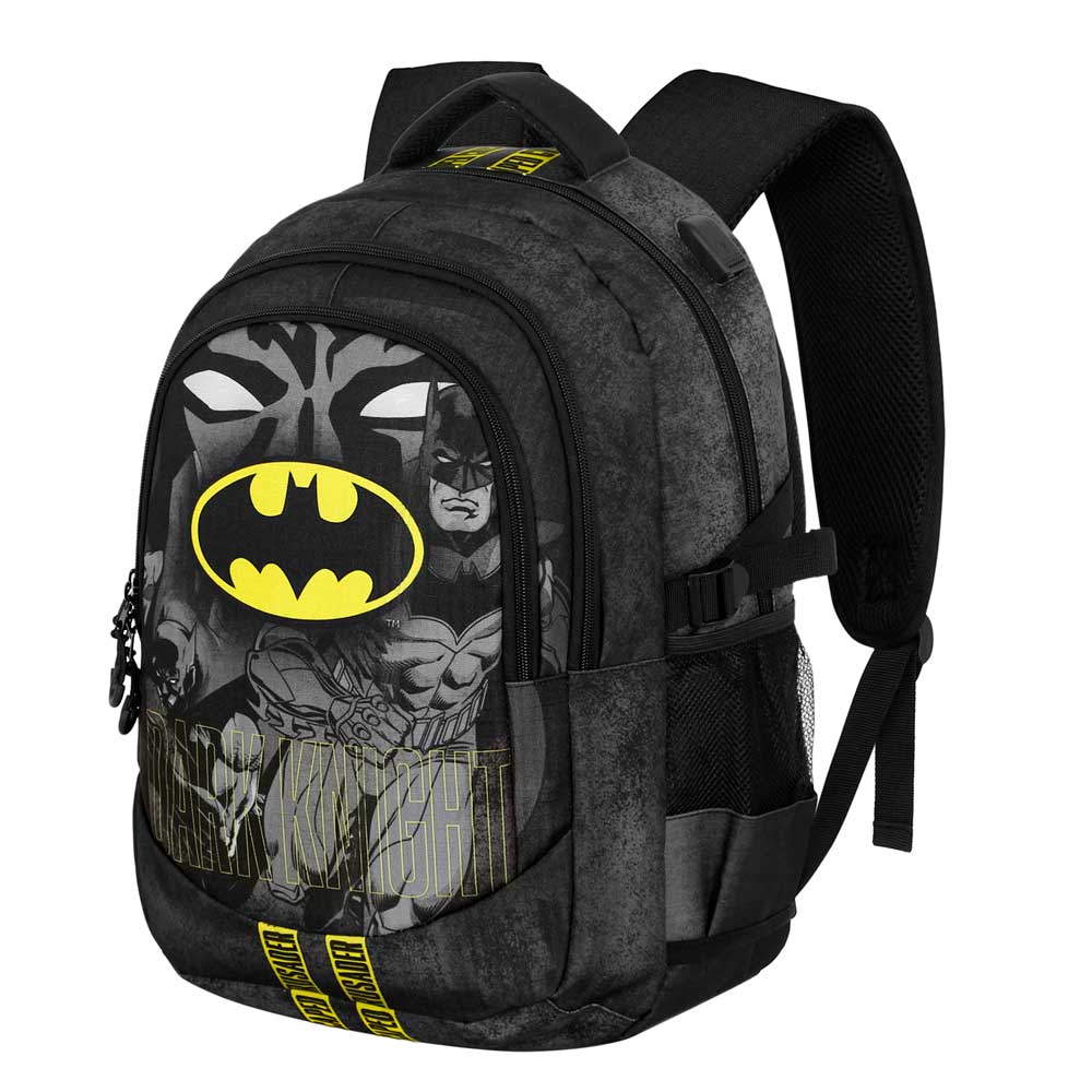 DC Comics Batman Caped-Sac à dos Running PLUS, Noir