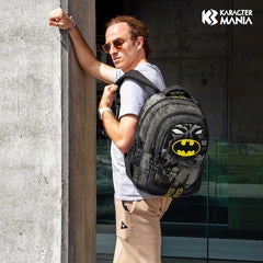 DC Comics Batman Caped-PLUS Running Backpack, Black