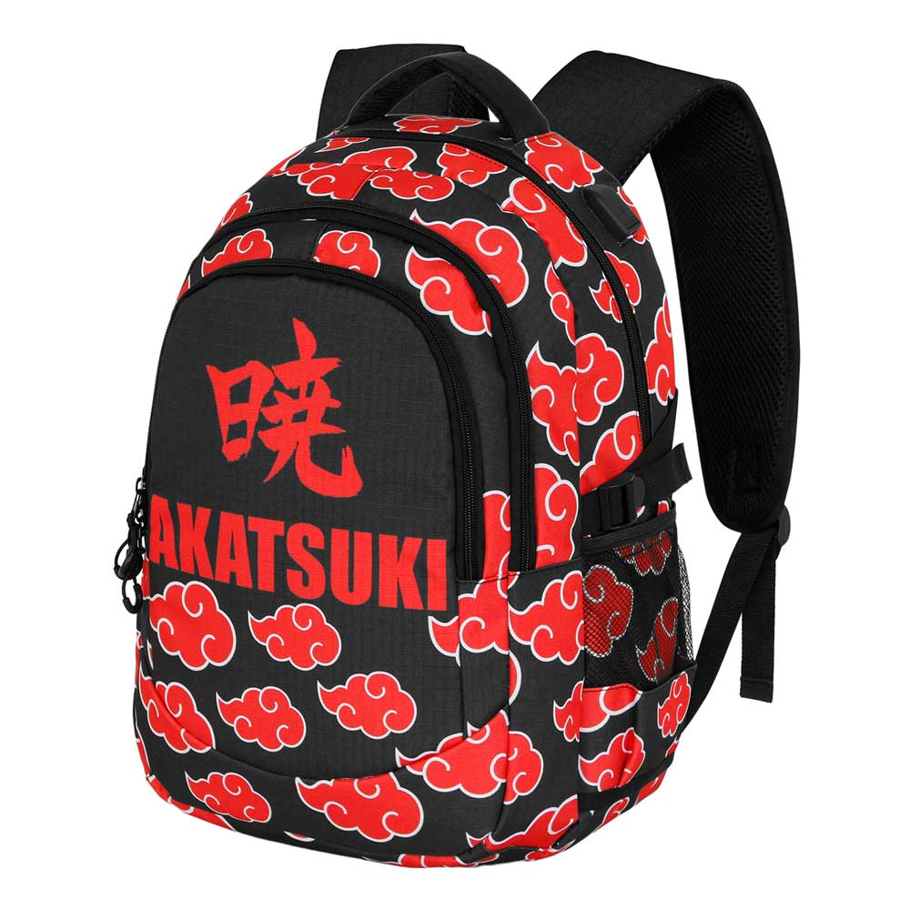 Naruto Kanji-Zaino Running PLUS, Nero