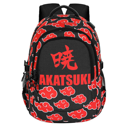 Naruto Kanji-PLUS Running Backpack, Black