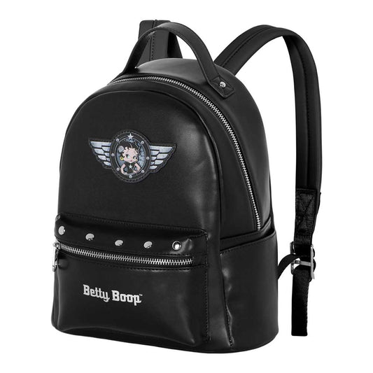 Betty Boop Motor Love-Heady Backpack, Black