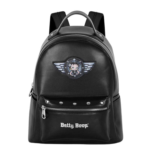 Betty Boop Motor Love-Heady Backpack, Black