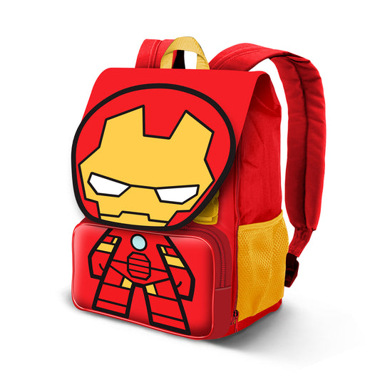 Marvel Iron Man Alloy-Mochila Pequeña Expandible EXP, Rojo