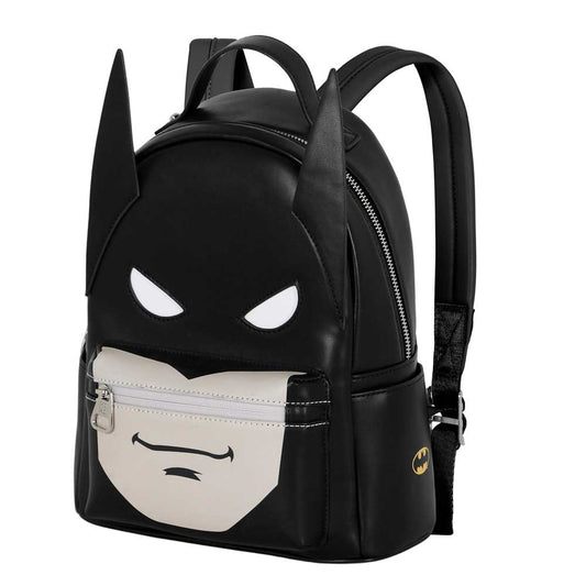 DC Comics Batman Batsignal-Sac à dos Heady, Noir