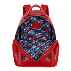 Marvel Deadpool Chibi-Mochila Heady, Rojo