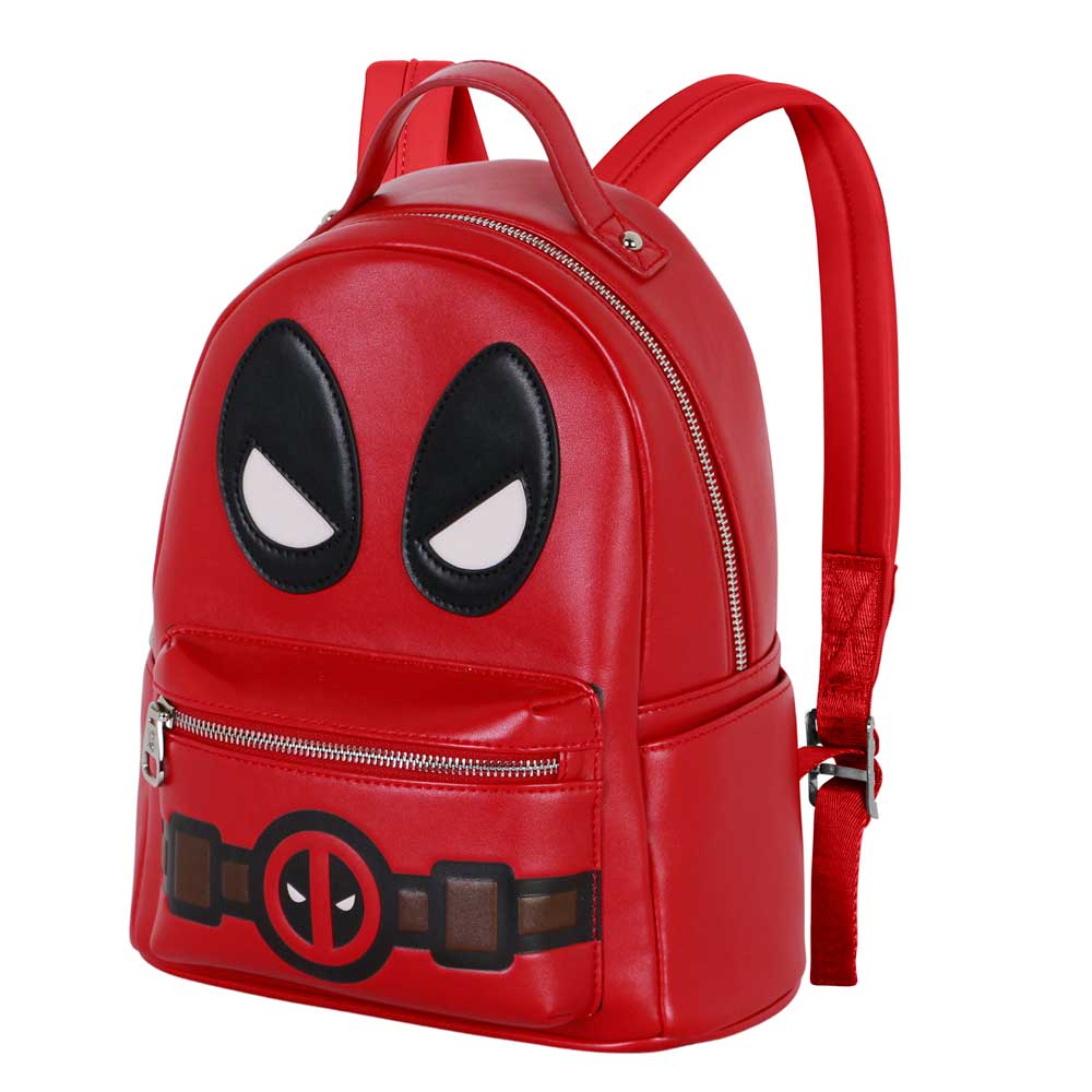 Marvel Deadpool Chibi-Mochila Heady, Rojo