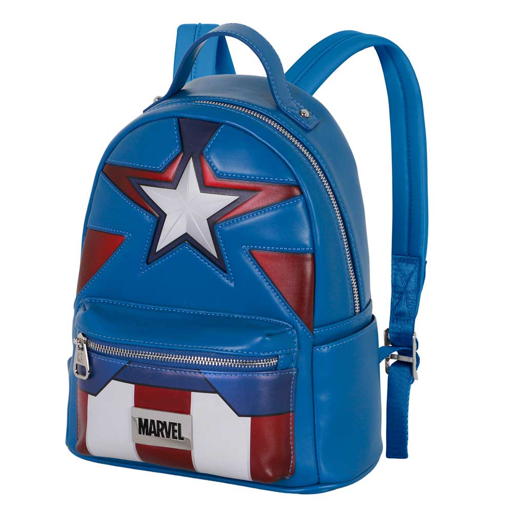 Marvel Captain America Courage-Heady Backpack, Blue