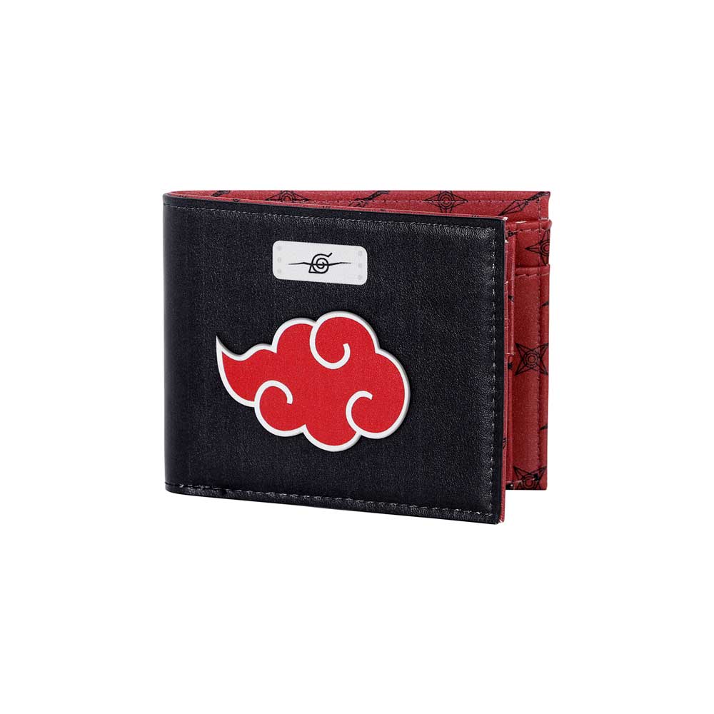 Naruto Clouds-Men's Wallet, Black