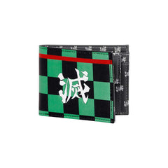 Demon Slayer Tanjiro-Billetero de Hombre, Multicolor