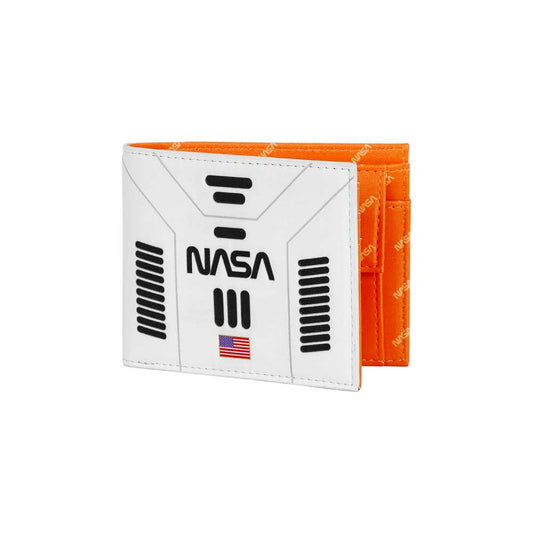 NASA Spaceship-Men's Wallet, White
