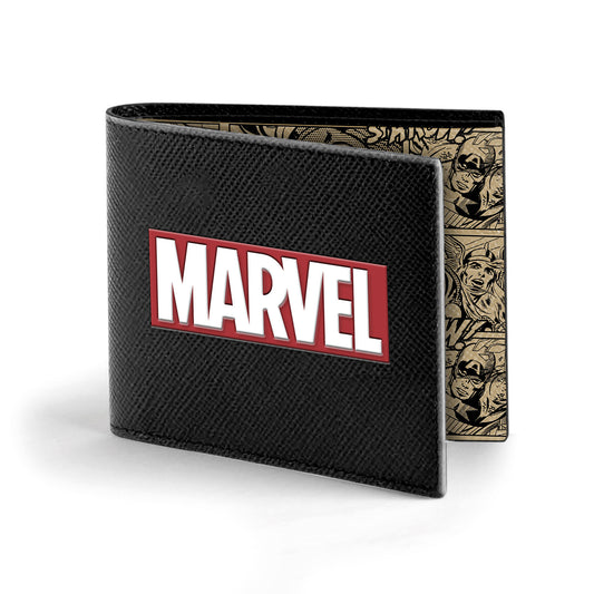 Marvel Comics-Portefeuille pour Homme, Noir