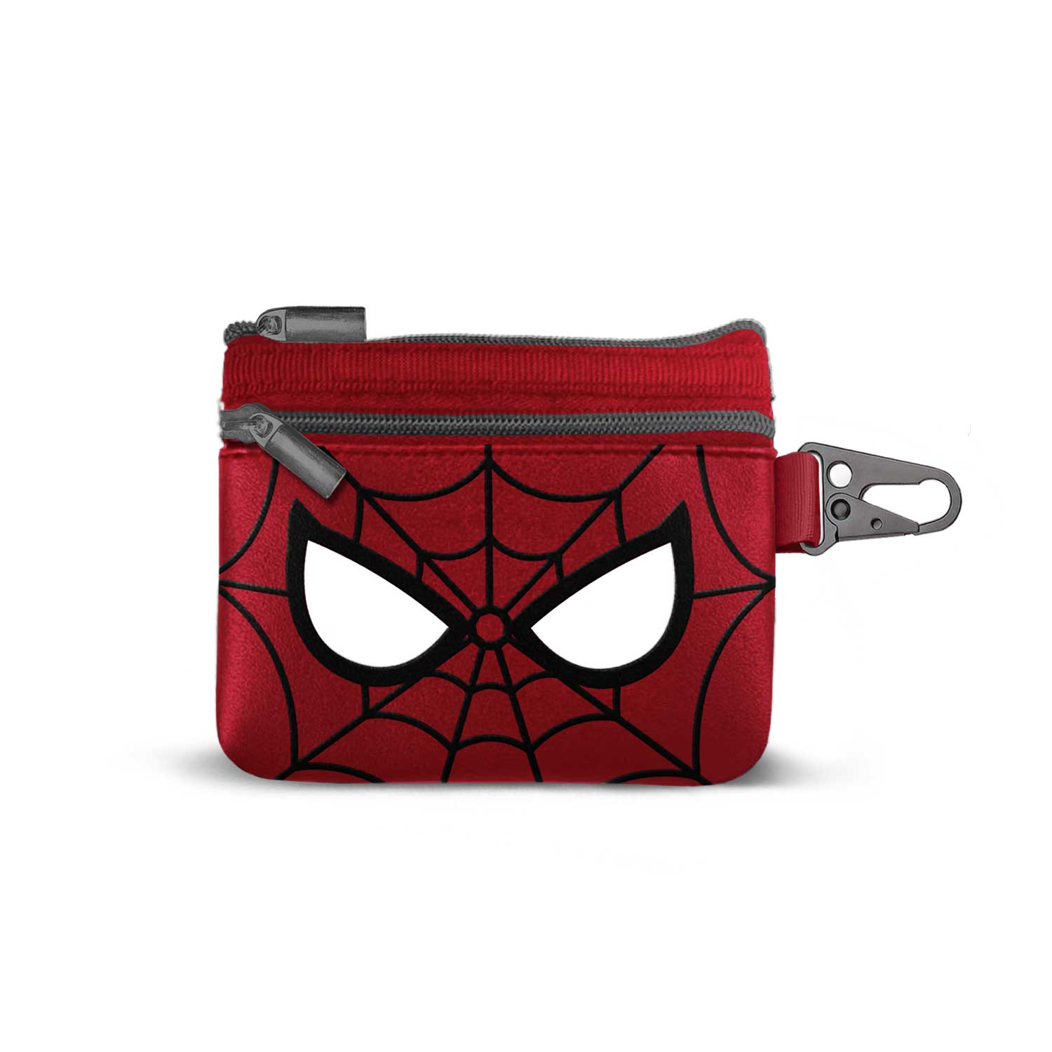 Marvel Spiderman Chibi-Monedero Slim PU, Rojo