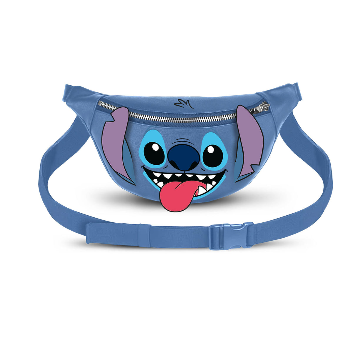 Disney Lilo and Stitch Tongue-Fashion Fanny Pack, Blue