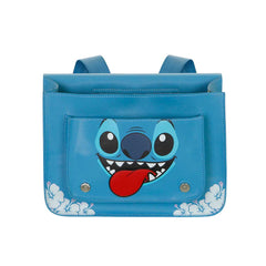 Disney Lilo et Stitch Tongue-Sac à Bandoulière-Sac à dos Satchel, Bleu