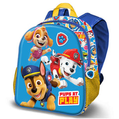 Paw Patrol Play-Small 3D Backpack, Blue