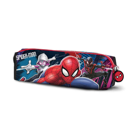 Marvel Spiderman Stealth-Estuche Portatodo Cuadrado, Azul