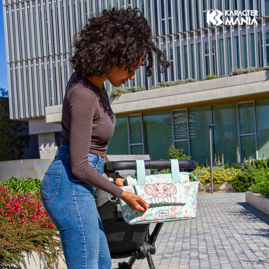 Disney Roi Lion Roar-Sac Organisateur de Poussette Bébé Hamper Mommy, Turquoise