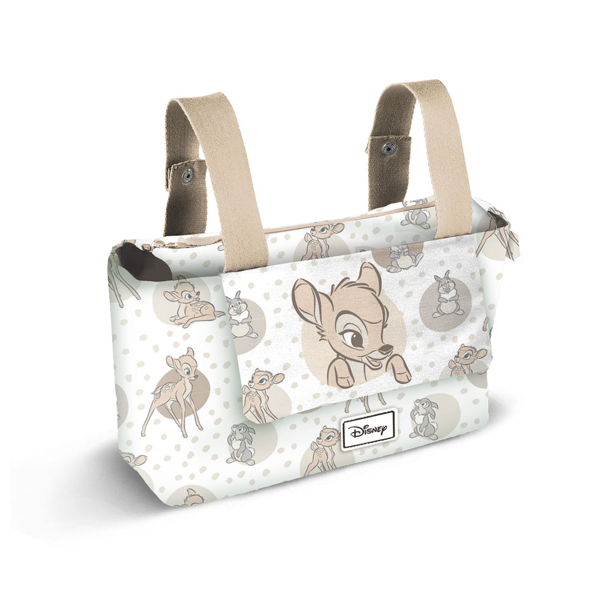 Disney Bambi Tender-Bolso Organizador Carro Bebé Hamper Mommy, Marrón